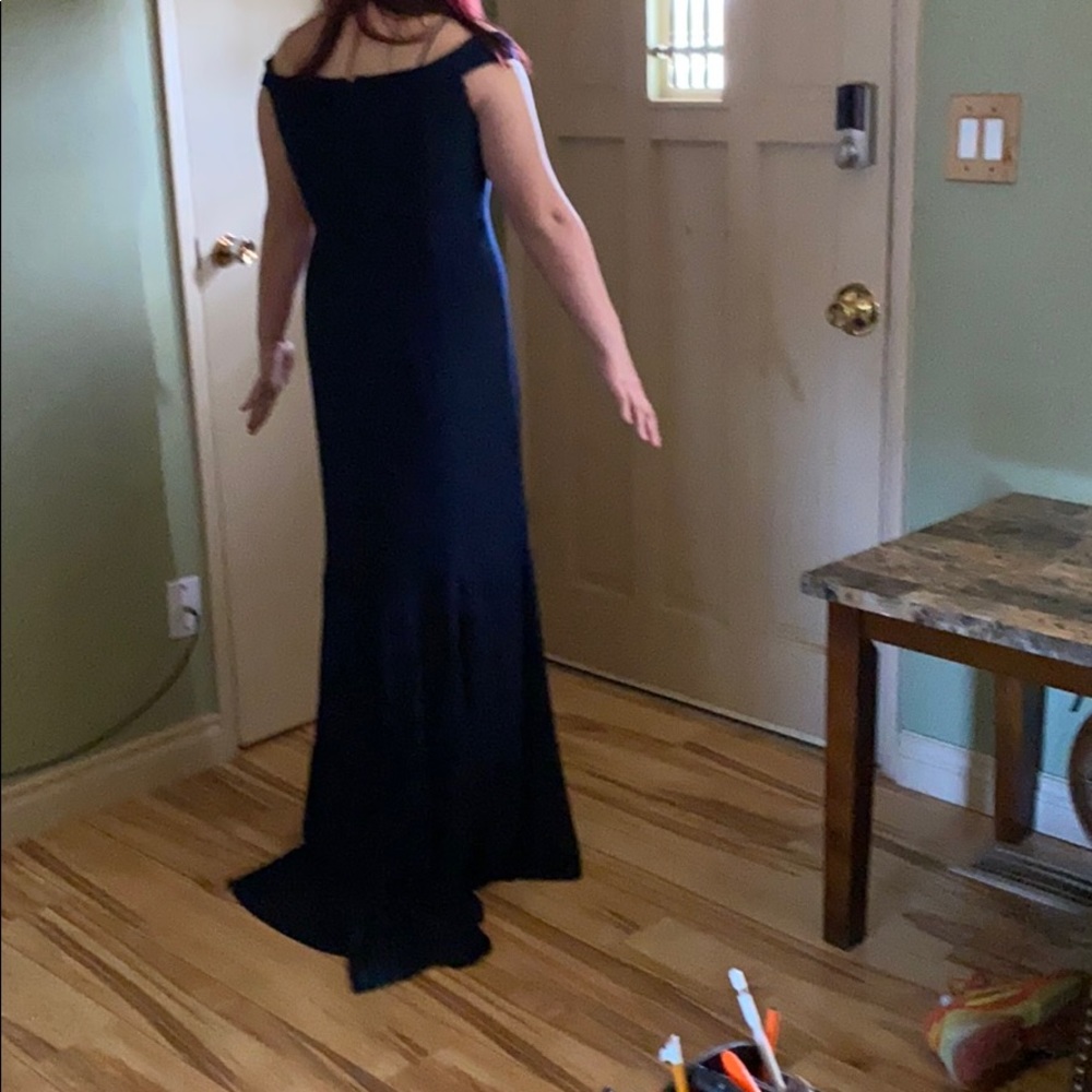 Navy blu dress
